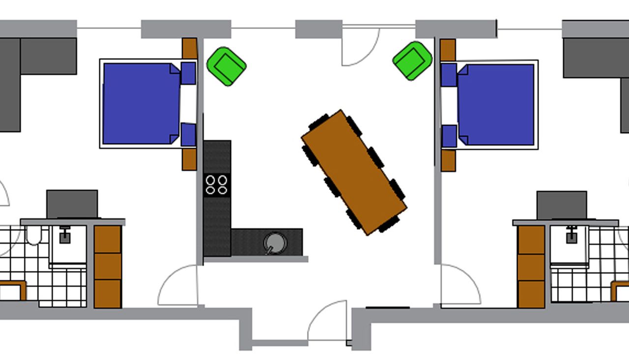 Grundriss Herzblatt Grundriss Herzblatt